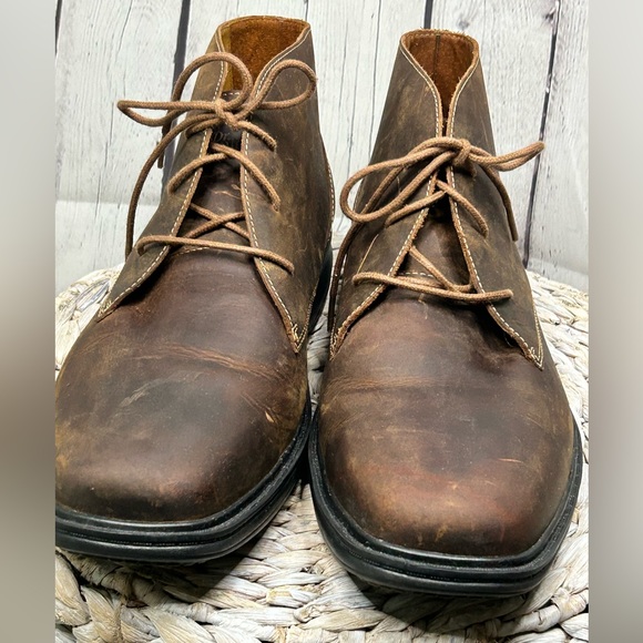 Dr. Comfort Men’s Ruk Chukka Boots Brown Size 11.5 Extra Wide